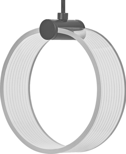 LEDVANCE Decor Circle 1XPendant PL 8W Click CCT Nero