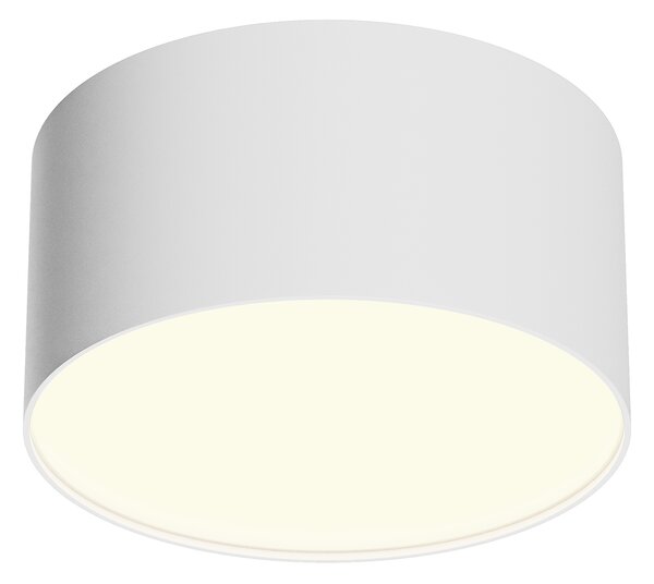 Maytoni plafoniera Zon LED incl. alluminio bianco 12W per cucina, camera da letto, soggiorno, sala da pranzo, atrio