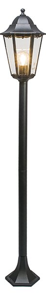 Lampione da esterno classica in piedi nera IP44 125 cm - NEW ORLEANS