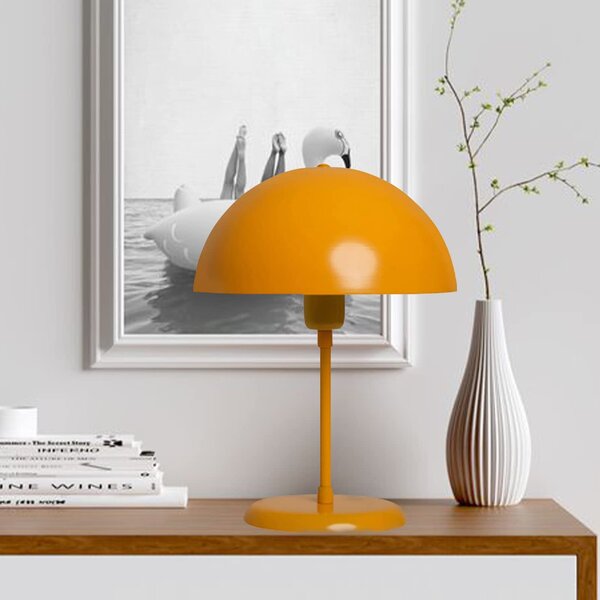 Lampada Fungo I Lipeo I Giallo Lampada da tavolo in metallo Mushroom Lamp