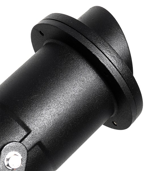 Set di 3 faretti da giardino neri con cavo e spina IP65 - Done