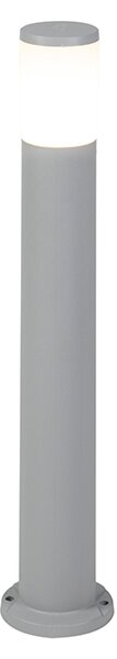 Lampioncino grigio 80 cm IP55 lampadina E27 - CARLO