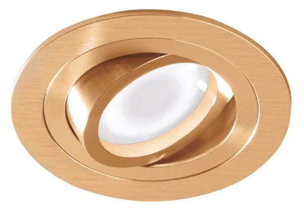 Faretto incasso gea led gfa093 gu10 led orientabile cartongesso tondo classico - Gea Led