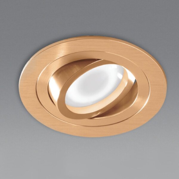 Faretto incasso gea led gfa093 gu10 led orientabile cartongesso tondo classico - Gea Led