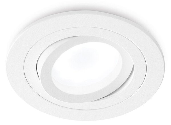 Faretto incasso gea led gfa091 gu10 led orientabile cartongesso tondo moderno - Gea Led