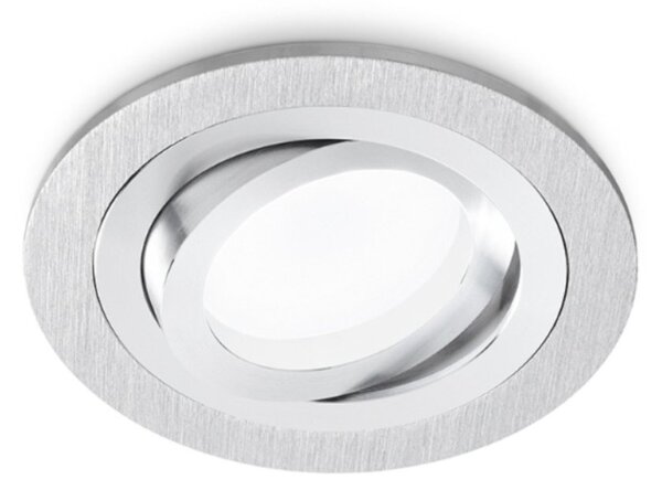 Faretto incasso gea led gfa090 gu10 led orientabile cartongesso tondo moderno - Gea Led