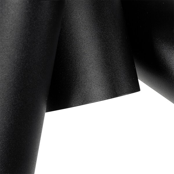 Faretto di design nero 2 luci orientabile - Michael
