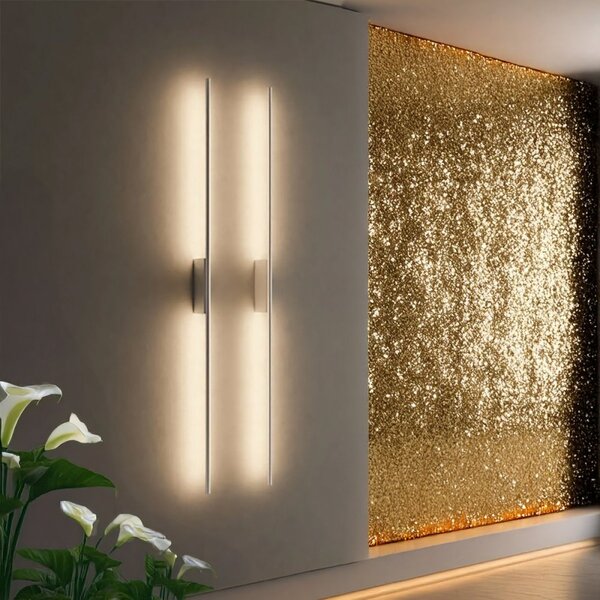 Applique led pan international twenty vc ba led 16w 1325lm 4000k luce riflessa indiretta moderna - Pan International