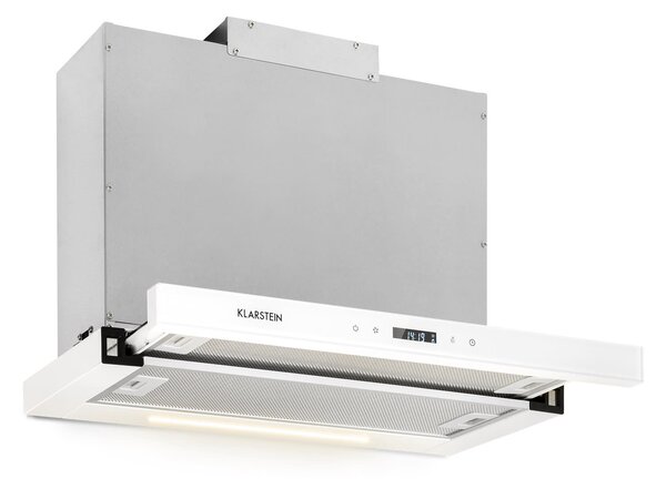 Klarstein Mariana Neo 60, Cappa a schermo piatto, 60 cm, scarico, LED, 640 m³/h