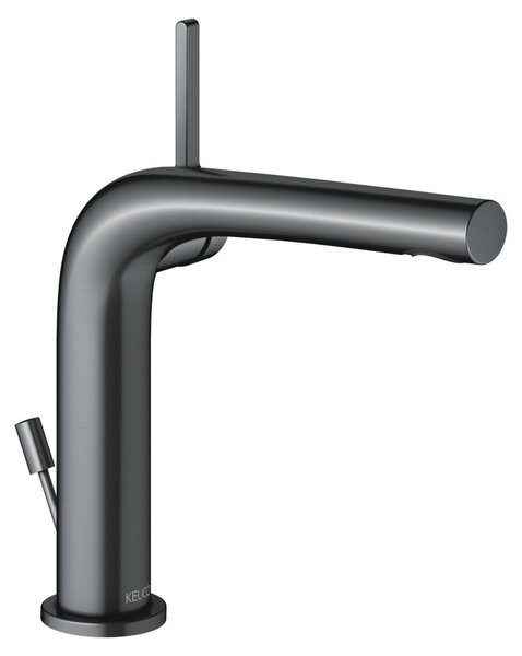 KEUCO EDITION 400 Mitigeur monocommandé pour lavabo 150, avec garniture d'écoulement, saillie 153mm, 51502130000, 51502130000