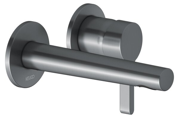 KEUCO EDITION 400 Mitigeur monocommandé pour lavabo, encastré, avec limiteur de température, saillie 165mm, 51516130201, 51516130201