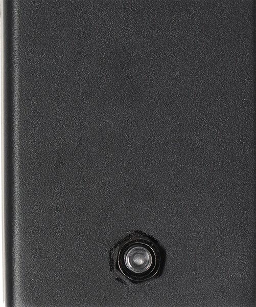 Lampada da parete per esterni nera IP44 con sensore crepuscolare - Denmark