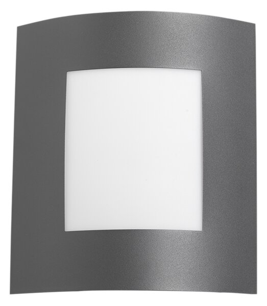 Lampada da parete per esterni smart antracite con WiFi A60 - Emmerald