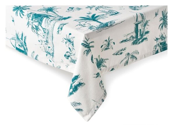 Tovaglia 6 posti Indian Summer in cotone e poliestere cm 140x180