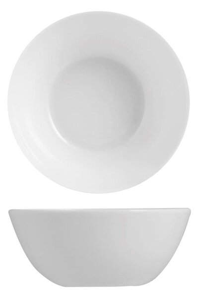 Set 6 coppette Coupe in bone china cm 13