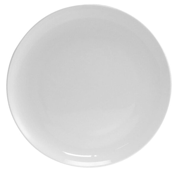 Piatto tondo Coupe in bone china cm 32