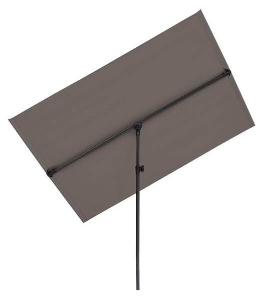 Blumfeldt Flex-Shade L ombrellone 130 x 180 cm poliestere UV 50 grigio scuro