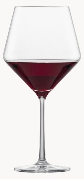 Set di 2 bicchieri da vino rosso in cristallo Pure