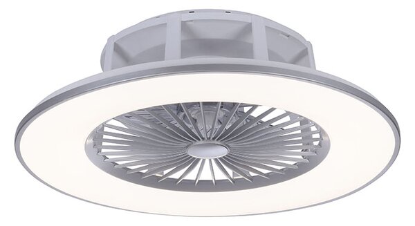 Ventilatore da soffitto grigio LED 2700 - 5000K - MAKI