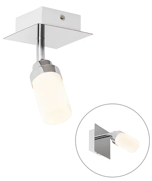 Faretto da bagno moderno in acciaio IP44 - Japie