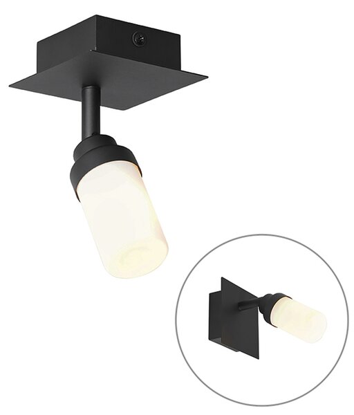Faretto moderno per bagno nero IP44 - Japie