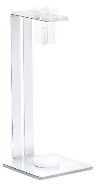 Vesta Portarotolo per carta da cucina con struttura in plexiglass moderna Like Water Bianco