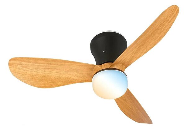 Brilo - ventilatore da soffitto LED dimmerabile LUFITO LED/15W/230V 3000/4000/6000K beige+telecomando
