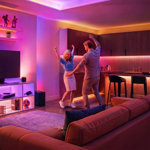 Philips - Striscia LED RGBIC dimmerabile SMART STRIP 3m LED/13W/230V 2700/6500K Wi-Fi