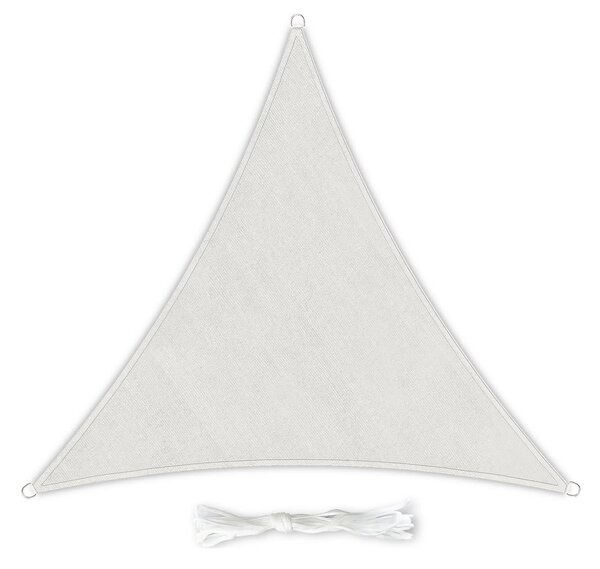 Blumfeldt Vela parasole triangolare 3 x 3 x 3 m poliestere permeabile all'aria