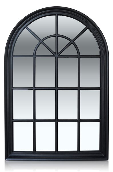 Casa Chic Savile specchio finestra francese, cornice di legno, 120 x 80 cm