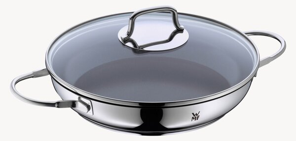 Pentola con rivestimento antiaderente e coperchio in vetro Devil