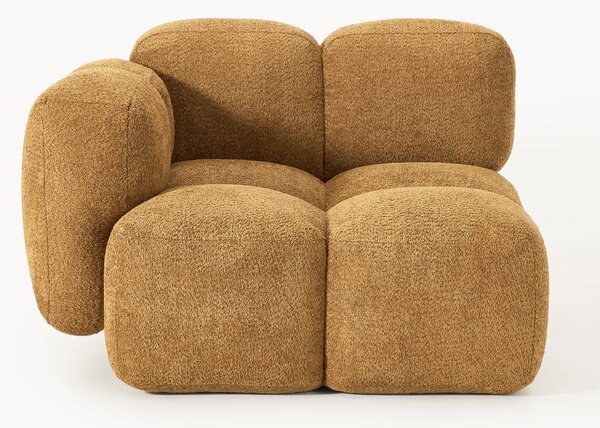 Modulo angolare in teddy-bouclé Tayla