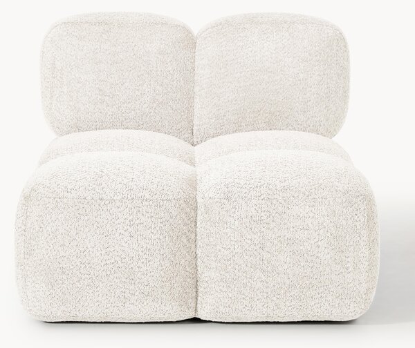 Modulo centrale in teddy-bouclé Tayla