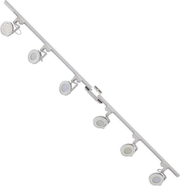 Kit binario bianco da 2 m con faretti monofase AR111 3054 Zuma Line