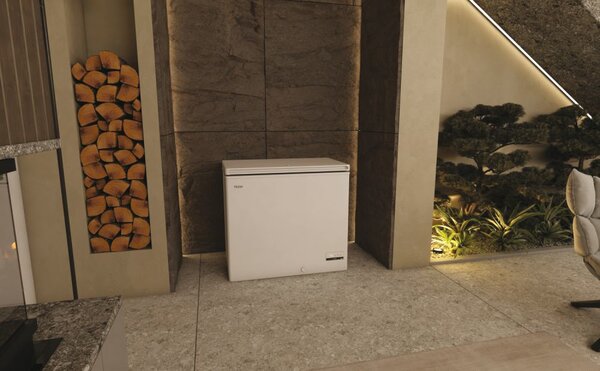 Haier Congelatore a Pozzetto Orizzontale Capacit 196 Litri Classe energetica D Capacit di congelamento 12,5 kg/24h colore Bianco - HCE200D