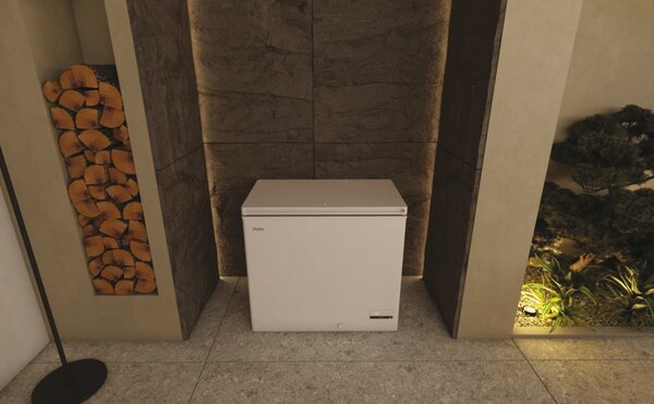 Haier Congelatore a Pozzetto Orizzontale Capacit 196 Litri Classe energetica D Capacit di congelamento 12,5 kg/24h colore Bianco - HCE200D