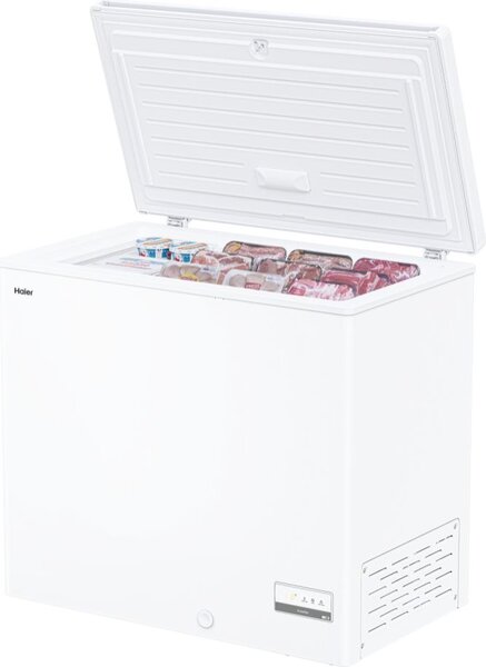 Haier Congelatore a Pozzetto Orizzontale Capacit 196 Litri Classe energetica D Capacit di congelamento 12,5 kg/24h colore Bianco - HCE200D