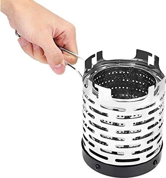 Camping Jack KIT RISCALDAMENTO per fornello a gas - convertire il fornello da campeggio in un riscaldatore a gas Riscaldatore riscaldatore copertura tenda riscaldatore in acciaio inox camper
