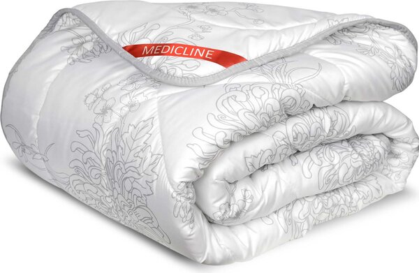 Coperta antiallergica per tutte le stagioni 200x220 cm - Microfibra, bianco