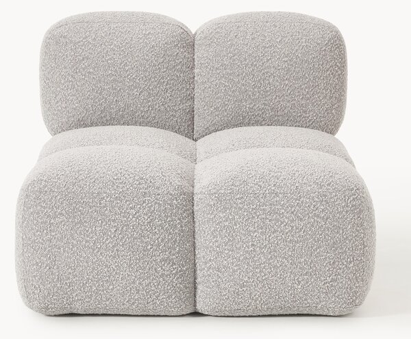 Modulo centrale in bouclé Tayla