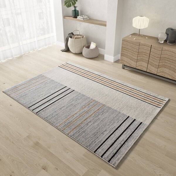 Tappeto grigio/beige 133x190 cm Craft – Universal