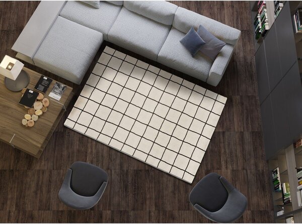 Tappeto beige 200x290 cm Touza – Universal