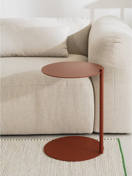 Tavolino rotondo in acciaio 41x40 cm Ande – noo.ma