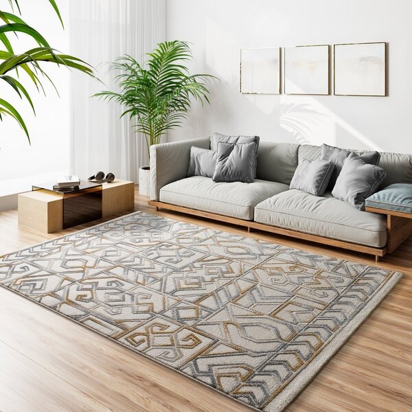 Tappeto color crema 160x230 cm Amara – Universal