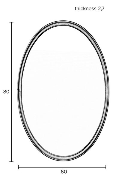 Specchio da parete 60x80 cm Matz – White Label