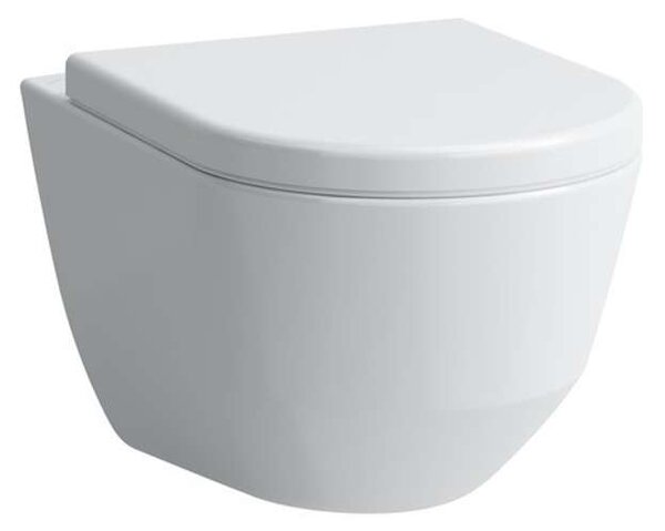 Laufen Pro - WC sospeso, 530x360 mm, rimless, con LCC, bianco H8209664000001