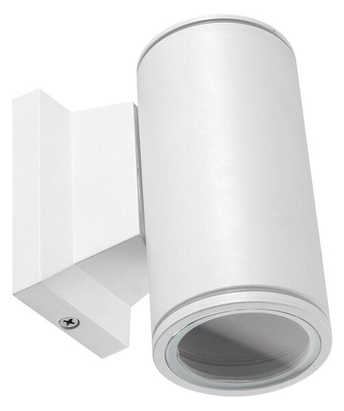 Aigostar - Applique da esterno rotonda bianca 1x GU10/230V IP65