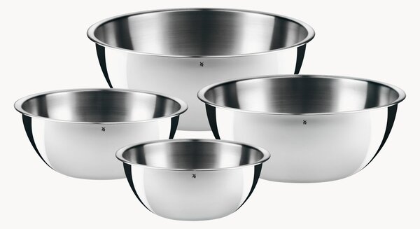 Set di 4 ciotole in acciaio inox Classic