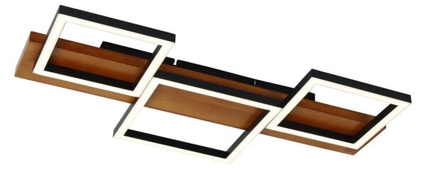Brilagi - Plafoniera LED PLANK 30W/230V 4000K 34,5x65 cm, legno