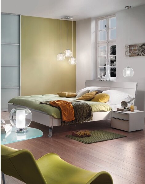 Eglo 92762 - Lampadario sospeso a cavo BOLSANO 3xE27/60W